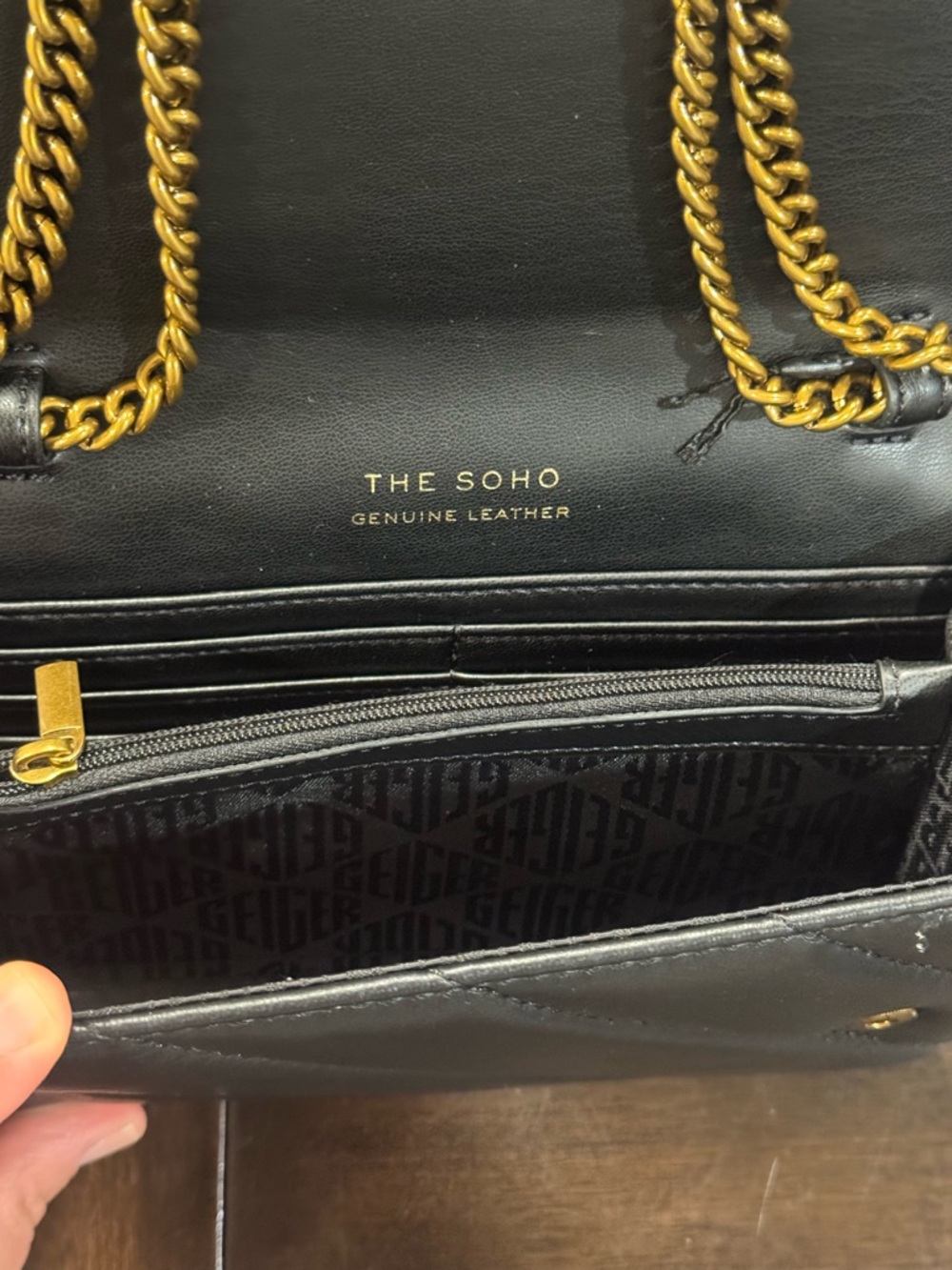 NWOT Soho Mini Leather Bag - Picture 4 of 10